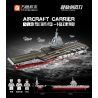 FORANGE FC4202 4202 non  TÀU SÂN BAY TYPE 003 - PHÚC KIẾN bộ đồ chơi xếp lắp ráp ghép mô hình Military Army AIRCRAFT CARRIER Quân Sự Bộ Đội 1832 khối