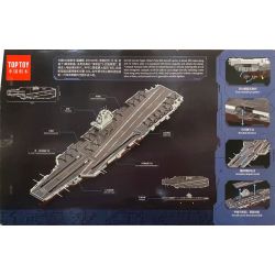 YEZAO TC1201 1201 non  HÀNG KHÔNG MẪU HẠM PHÚC KIẾN tỷ lệ 1:300 bộ đồ chơi xếp lắp ráp ghép mô hình Military Army Quân Sự Bộ Đội