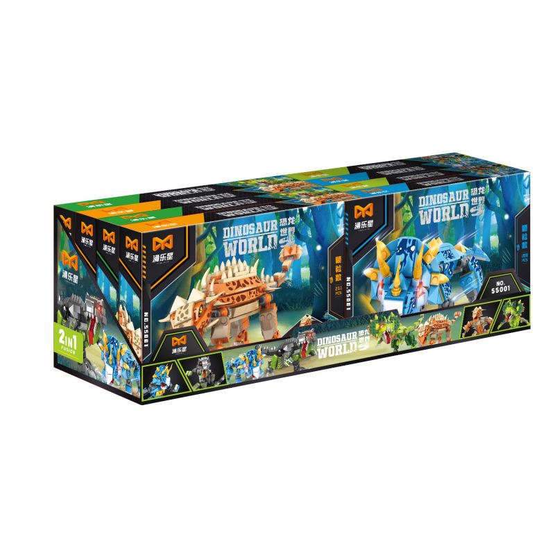 YONG LEXING 55001 non Lego THẾ GIỚI KHỦNG LONG 4 TỔNG HỢP bộ đồ chơi xếp lắp ráp ghép mô hình Jurassic World DINOSAUR WORLD 1666 khối