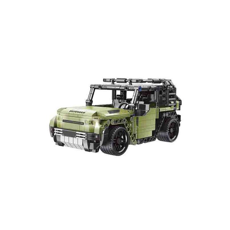 YONG LEXING 11017 non Lego LAND ROVER DEFENDER LÙI XE bộ đồ chơi xếp lắp ráp ghép mô hình Technic Kỹ Thuật Công Nghệ Cao Mô Hình Phương Tiện 522 khối