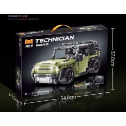 YONG LEXING 11017 non  LAND ROVER DEFENDER LÙI XE bộ đồ chơi xếp lắp ráp ghép mô hình  Kỹ Thuật Công Nghệ Cao Mô Hình Phương Tiện 522 khối