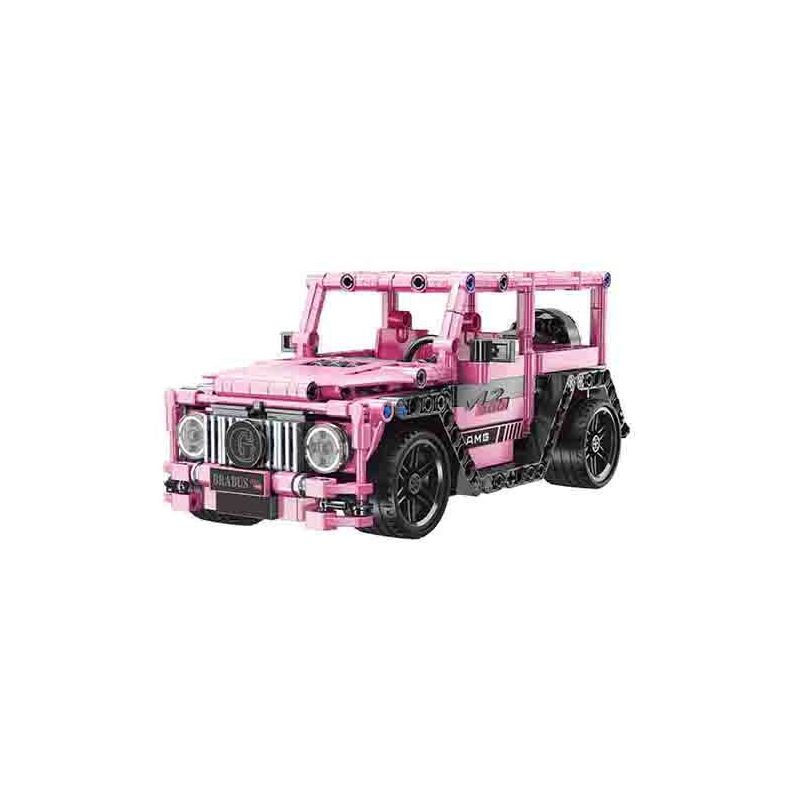 YONG LEXING 11016 non Lego XE LÙI BRABUS G63 bộ đồ chơi xếp lắp ráp ghép mô hình Technic Kỹ Thuật Công Nghệ Cao Mô Hình Phương Tiện 447 khối