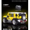 YONG LEXING 11015 non  XE ĐẦU KÉO TOYOTA CRUISER FJ bộ đồ chơi xếp lắp ráp ghép mô hình  TOYOTA LAND CRUISER Kỹ Thuật Công Nghệ Cao Mô Hình Phương Tiện 497 khối