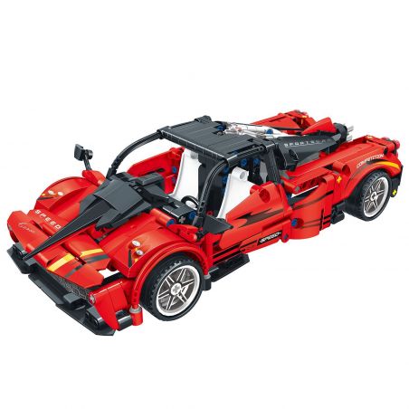 YONG LEXING 11013 non  PAGANI LÙI XE bộ đồ chơi xếp lắp ráp ghép mô hình  Kỹ Thuật Công Nghệ Cao Mô Hình Phương Tiện 454 khối