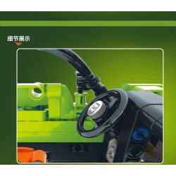 YONG LEXING 11011 non  XE ĐẦU KÉO NISSAN GTR R35 bộ đồ chơi xếp lắp ráp ghép mô hình  NISSAN GT-R R35 Kỹ Thuật Công Nghệ Cao Mô Hình Phương Tiện 437 khối