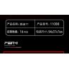 YONG LEXING 11008 non  XE KÉO AUDI TT RS bộ đồ chơi xếp lắp ráp ghép mô hình  Kỹ Thuật Công Nghệ Cao Mô Hình Phương Tiện 464 khối