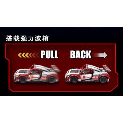 YONG LEXING 11008 non  XE KÉO AUDI TT RS bộ đồ chơi xếp lắp ráp ghép mô hình  Kỹ Thuật Công Nghệ Cao Mô Hình Phương Tiện 464 khối