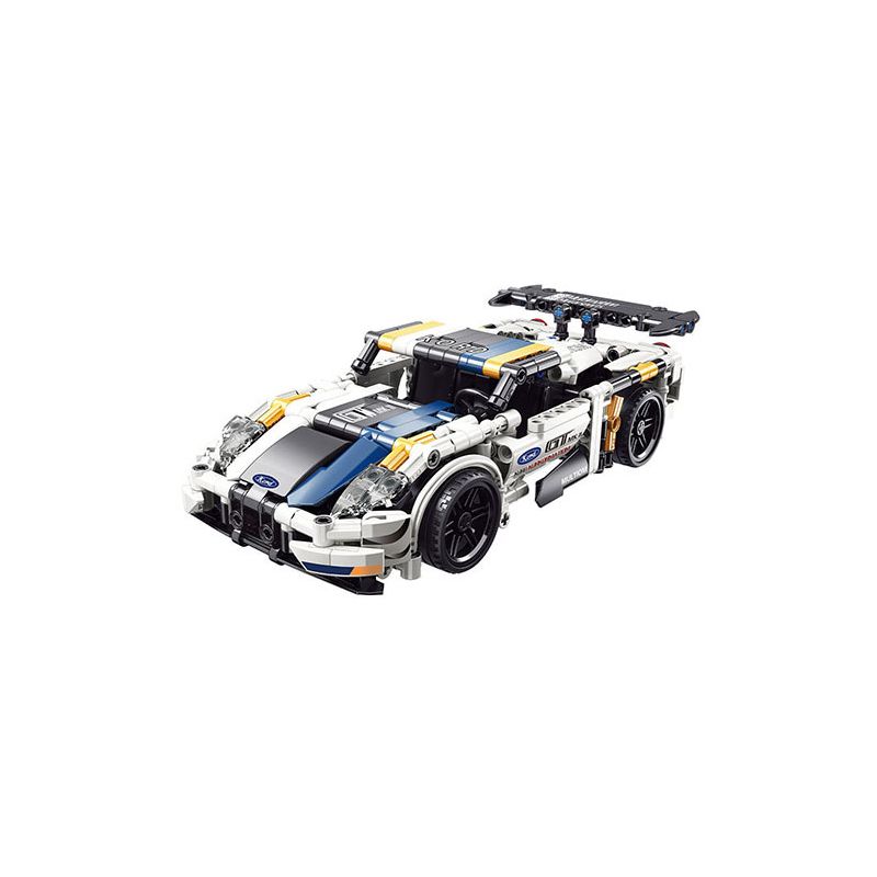 YONG LEXING 11007 non Lego FORD GT MK II XE KÉO bộ đồ chơi xếp lắp ráp ghép mô hình Technic Kỹ Thuật Công Nghệ Cao Mô Hình Phương Tiện 480 khối