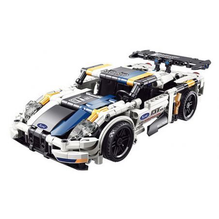 YONG LEXING 11007 non  FORD GT MK II XE KÉO bộ đồ chơi xếp lắp ráp ghép mô hình  Kỹ Thuật Công Nghệ Cao Mô Hình Phương Tiện 480 khối