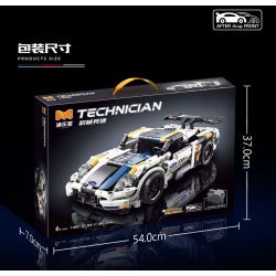 YONG LEXING 11007 non  FORD GT MK II XE KÉO bộ đồ chơi xếp lắp ráp ghép mô hình  Kỹ Thuật Công Nghệ Cao Mô Hình Phương Tiện 480 khối