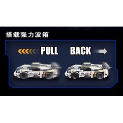 YONG LEXING 11007 non  FORD GT MK II XE KÉO bộ đồ chơi xếp lắp ráp ghép mô hình  Kỹ Thuật Công Nghệ Cao Mô Hình Phương Tiện 480 khối