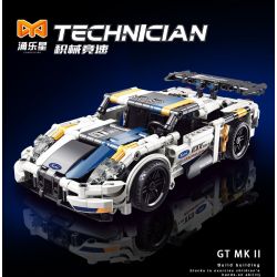 YONG LEXING 11007 non  FORD GT MK II XE KÉO bộ đồ chơi xếp lắp ráp ghép mô hình  Kỹ Thuật Công Nghệ Cao Mô Hình Phương Tiện 480 khối