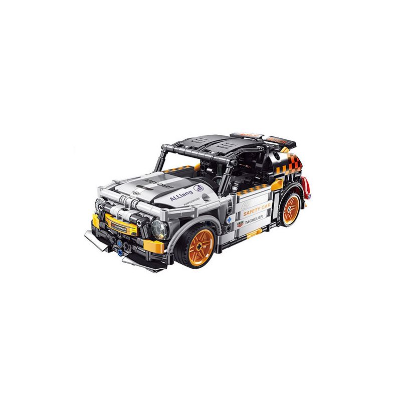 YONG LEXING 11006 non Lego XE LÙI BMW MINI JCW GP bộ đồ chơi xếp lắp ráp ghép mô hình Technic Kỹ Thuật Công Nghệ Cao Mô Hình Phương Tiện 484 khối