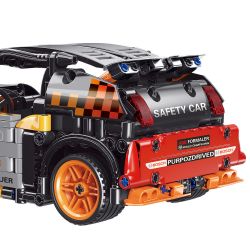 YONG LEXING 11006 non  XE LÙI BMW MINI JCW GP bộ đồ chơi xếp lắp ráp ghép mô hình  Kỹ Thuật Công Nghệ Cao Mô Hình Phương Tiện 484 khối