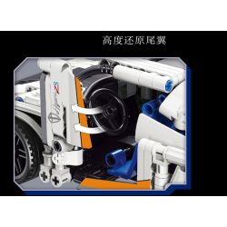 YONG LEXING 11005 non  KOENIGSEGG AGERA RS1 XE KÉO bộ đồ chơi xếp lắp ráp ghép mô hình  Kỹ Thuật Công Nghệ Cao Mô Hình Phương Tiện 514 khối