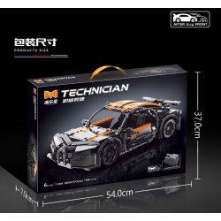 YONG LEXING 11004 non  BUGATTI VEYRON LÙI XE bộ đồ chơi xếp lắp ráp ghép mô hình  BUGATTI CHIRON Kỹ Thuật Công Nghệ Cao Mô Hình Phương Tiện 490 khối