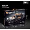 YONG LEXING 11004 non  BUGATTI VEYRON LÙI XE bộ đồ chơi xếp lắp ráp ghép mô hình  BUGATTI CHIRON Kỹ Thuật Công Nghệ Cao Mô Hình Phương Tiện 490 khối