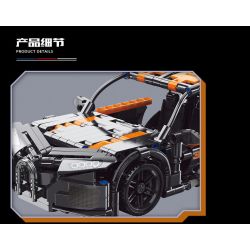 YONG LEXING 11004 non  BUGATTI VEYRON LÙI XE bộ đồ chơi xếp lắp ráp ghép mô hình  BUGATTI CHIRON Kỹ Thuật Công Nghệ Cao Mô Hình Phương Tiện 490 khối