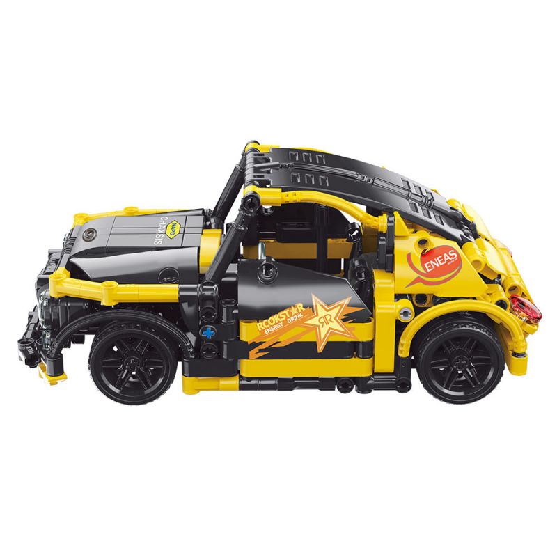 YONG LEXING 11003 non  BEETLE GRC KÉO LÙI XE bộ đồ chơi xếp lắp ráp ghép mô hình  GRC BEETLE Kỹ Thuật Công Nghệ Cao Mô Hình Phương Tiện 459 khối