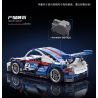 YONG LEXING 11001 non  XE KÉO PORSCHE 911 GT2 bộ đồ chơi xếp lắp ráp ghép mô hình  Kỹ Thuật Công Nghệ Cao Mô Hình Phương Tiện 450 khối