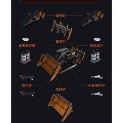 XIAOMI MITU MI ONEBOT XJXL07IQI 07IQI non  XE KỸ THUẬT TIÊN PHONG bộ đồ chơi xếp lắp ráp ghép mô hình  Kỹ Thuật Công Nghệ Cao Mô Hình Phương Tiện 1530 khối