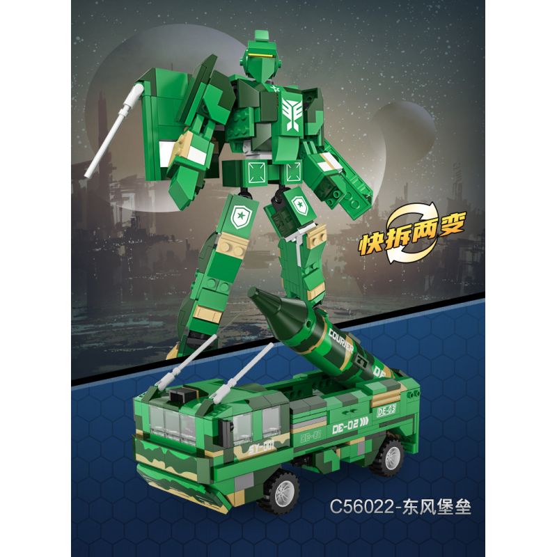 CADA DOUBLEE C56022 56022 non  PHÁO ĐÀI ĐÔNG PHONG bộ đồ chơi xếp lắp ráp ghép mô hình Space Exploration Thám Hiểm Không Gian 476 khối