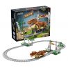 CADA DOUBLEE C59003 59003 non  TÀU ĐIỆN KHỦNG LONG XE LỬA JURASSIC TYRANNOSAURUS REX bộ đồ chơi xếp lắp ráp ghép mô hình 1039 khối