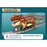 CADA DOUBLEE C59003 59003 non  TÀU ĐIỆN KHỦNG LONG XE LỬA JURASSIC TYRANNOSAURUS REX bộ đồ chơi xếp lắp ráp ghép mô hình 1039 khối