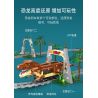 CADA DOUBLEE C59003 59003 non  TÀU ĐIỆN KHỦNG LONG XE LỬA JURASSIC TYRANNOSAURUS REX bộ đồ chơi xếp lắp ráp ghép mô hình 1039 khối