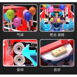 CADA DOUBLEE C59008 59008 non  XE BUÝT DU LỊCH CỔ ĐIỂN LUÂN ĐÔN bộ đồ chơi xếp lắp ráp ghép mô hình Creator Expert Chuyên Gia Sáng Tạo 1770 khối