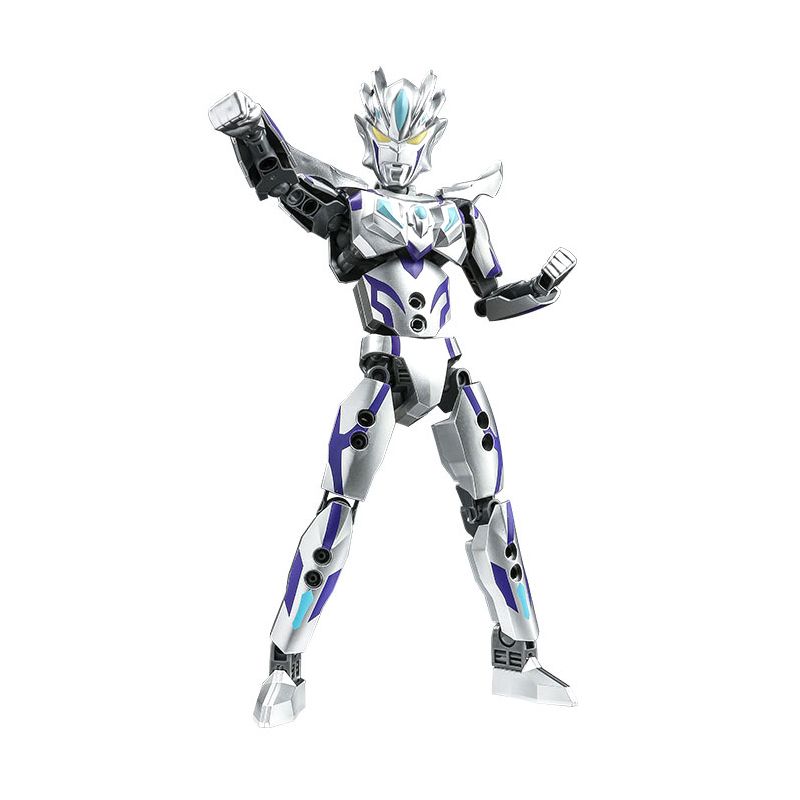Enlighten 75020 Qman 75020 non  DẠNG VÔ CỰC ULTRAMAN ZERO bộ đồ chơi xếp lắp ráp ghép mô hình Vệ Binh Vũ Trụ Siêu Nhân Điện Quang