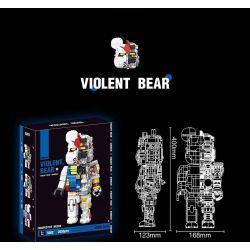 5002 non  GẤU BẠO LỰC bộ đồ chơi xếp lắp ráp ghép mô hình Movie & Game VIOLENT BEAR Phim Và Trò Chơi 2055 khối