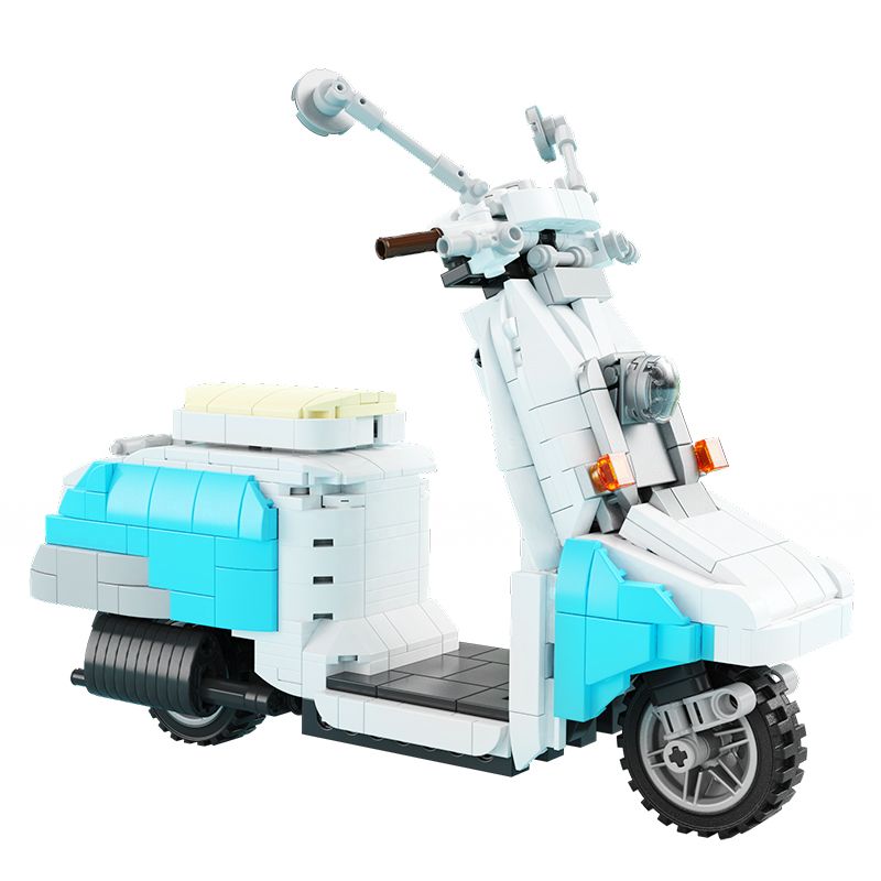 QIZHILE 85009 non Lego XE TAY GA TÊN LỬA RÙA bộ đồ chơi xếp lắp ráp ghép mô hình Creator JULLO MOTO Sáng Tạo