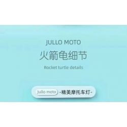 QIZHILE 85009 non  XE TAY GA TÊN LỬA RÙA bộ đồ chơi xếp lắp ráp ghép mô hình Creator JULLO MOTO Sáng Tạo