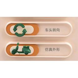 QIZHILE 85007 non  XE TAY GA DJANGO bộ đồ chơi xếp lắp ráp ghép mô hình Creator DJENGO LCT 150 Sáng Tạo