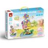 RUIZHI BEE 55039 non  NHÀ BÓNG bộ đồ chơi xếp lắp ráp ghép mô hình Creator BALLOON HOUSE Sáng Tạo 998 khối