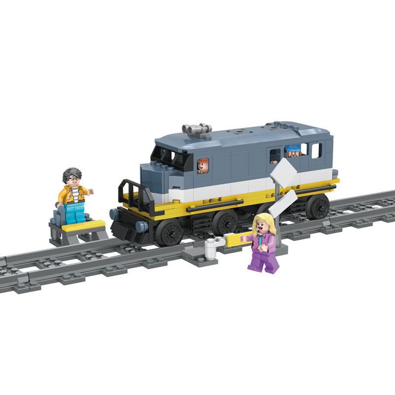 FORANGE FC3608 3608 non Lego TÀU CHỞ KHÁCH TIÊN PHONG bộ đồ chơi xếp lắp ráp ghép mô hình Trains THE TRAIN Tàu Hỏa 311 khối