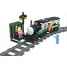FORANGE FC3609 3609 non  TÀU CHỞ KHÁCH NGỌC LỤC BẢO bộ đồ chơi xếp lắp ráp ghép mô hình Trains THE TRAIN Tàu Hỏa 358 khối