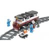 FORANGE FC3606 3606 non  TÀU SỬA CHỮA SỰ CỐ bộ đồ chơi xếp lắp ráp ghép mô hình Trains THE TRAIN Tàu Hỏa 266 khối
