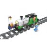 FORANGE FC3605 3605 non  TÀU CHỞ HÀNG HƠI NƯỚC bộ đồ chơi xếp lắp ráp ghép mô hình Trains THE TRAIN Tàu Hỏa 260 khối