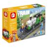 FORANGE FC3605 3605 non  TÀU CHỞ HÀNG HƠI NƯỚC bộ đồ chơi xếp lắp ráp ghép mô hình Trains THE TRAIN Tàu Hỏa 260 khối