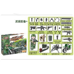 GUDI 8021 non  KỴ BINH TẤN CÔNG bộ đồ chơi xếp lắp ráp ghép mô hình Military Army FIREWIRE Quân Sự Bộ Đội 80 khối