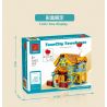 MorkModel 031053 Mork Model 031053 non  BIỆT THỰ TÌNH YÊU bộ đồ chơi xếp lắp ráp ghép mô hình TOONCITY TOWNHOUSE 2410 khối