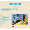MorkModel 031053 Mork Model 031053 non  BIỆT THỰ TÌNH YÊU bộ đồ chơi xếp lắp ráp ghép mô hình TOONCITY TOWNHOUSE 2410 khối