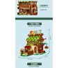 MorkModel 031052 Mork Model 031052 non  CỬA HÀNG HOA QUẢ bộ đồ chơi xếp lắp ráp ghép mô hình TOONCITY FRUIT HOUSE 1638 khối