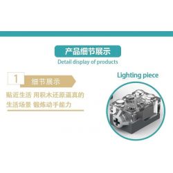 MorkModel 031051 Mork Model 031051 non  CỬA HÀNG HOA bộ đồ chơi xếp lắp ráp ghép mô hình TOONCITY FLORIST 2102 khối