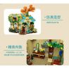 MorkModel 031051 Mork Model 031051 non  CỬA HÀNG HOA bộ đồ chơi xếp lắp ráp ghép mô hình TOONCITY FLORIST 2102 khối