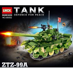 LWCK 90052 non  XE TĂNG CHIẾN ĐẤU CHỦ LỰC 99A BINH HẠNG NẶNG bộ đồ chơi xếp lắp ráp ghép mô hình Military Army ZTZ-99A Quân Sự Bộ Đội 652 khối