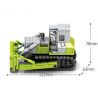 SEMBO 705102 non  CHIẾC XE ???I bộ đồ chơi xếp lắp ráp ghép mô hình 280 khối