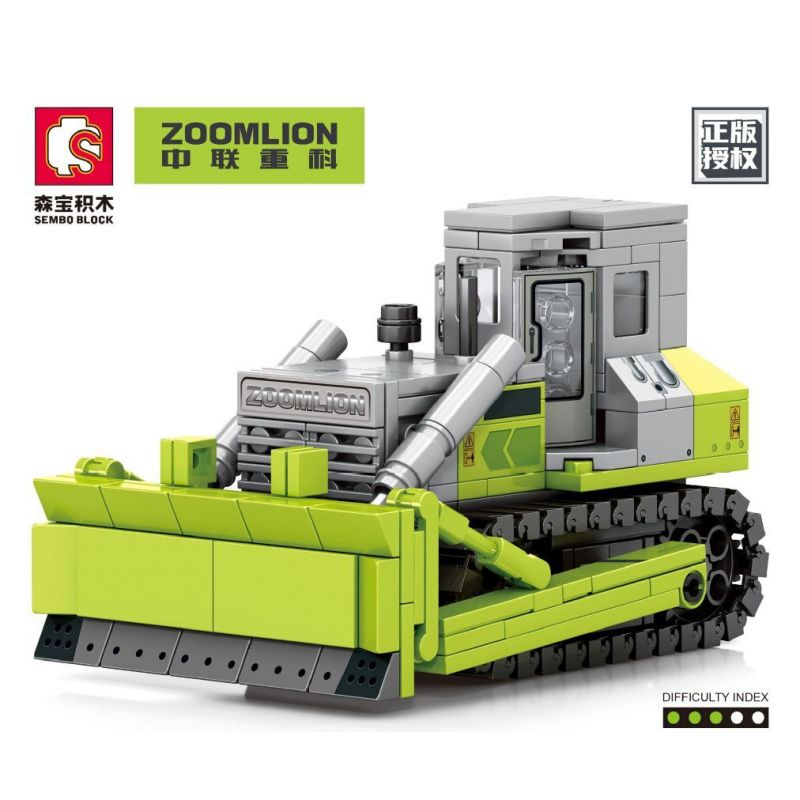 SEMBO 705102 non  CHIẾC XE ???I bộ đồ chơi xếp lắp ráp ghép mô hình 280 khối